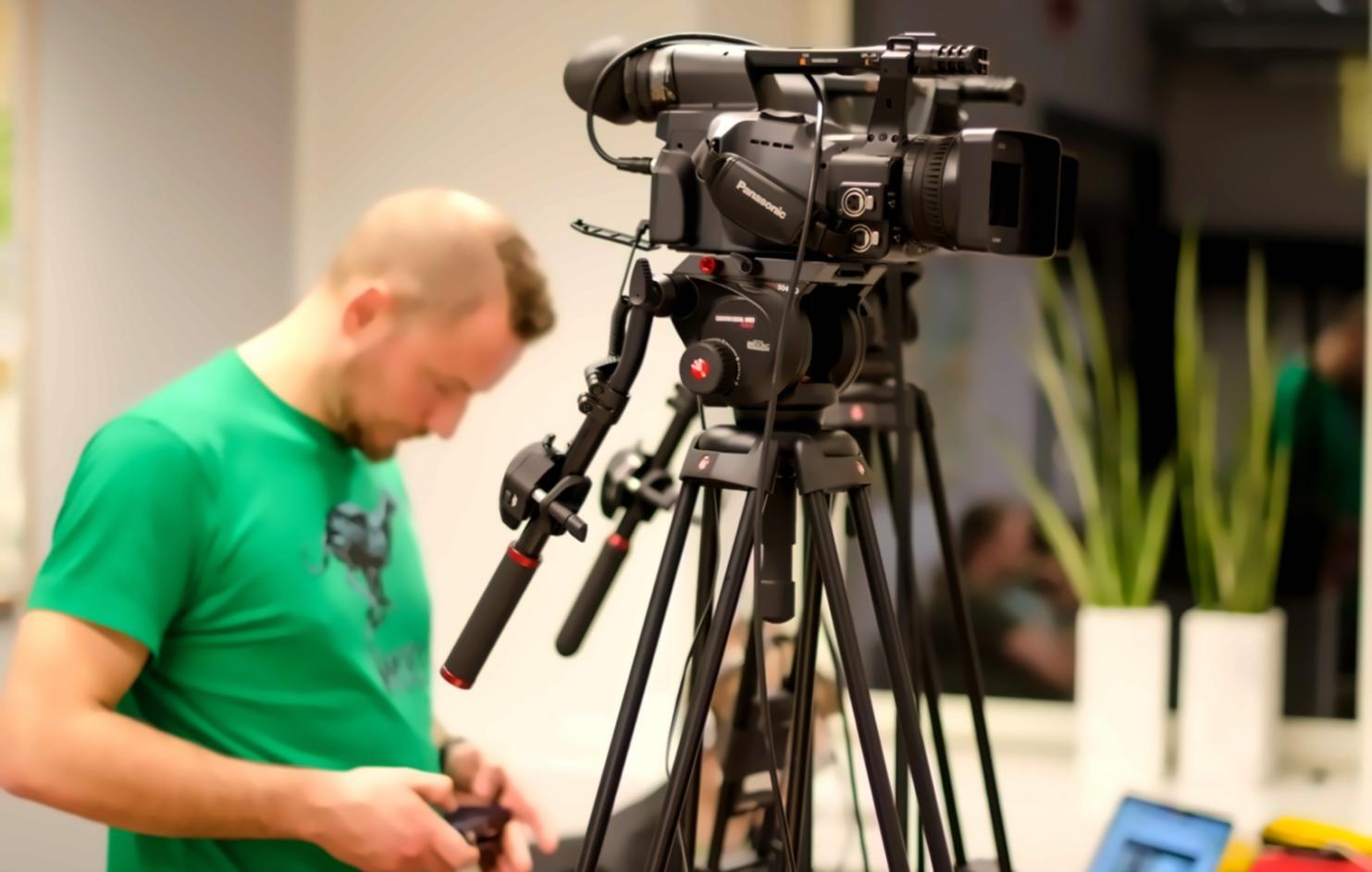 Edición de transiciones de video en pantalla profesional